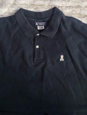 Psycho bunny polo Size 9 Vintage Navy Blue